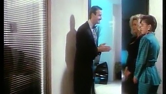 Vintage German Comedy Featuring Trinity Loren And Mike Horner