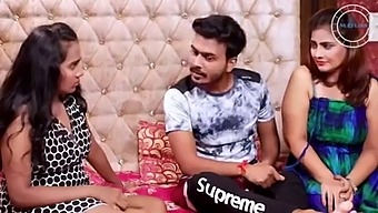 Desi Lovers Kiss In Indian Web Series