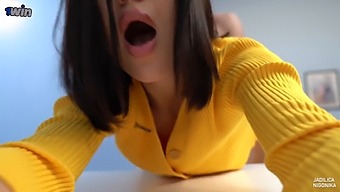 Jadilica'S Stepfather Helps With Homework In Erotic Way